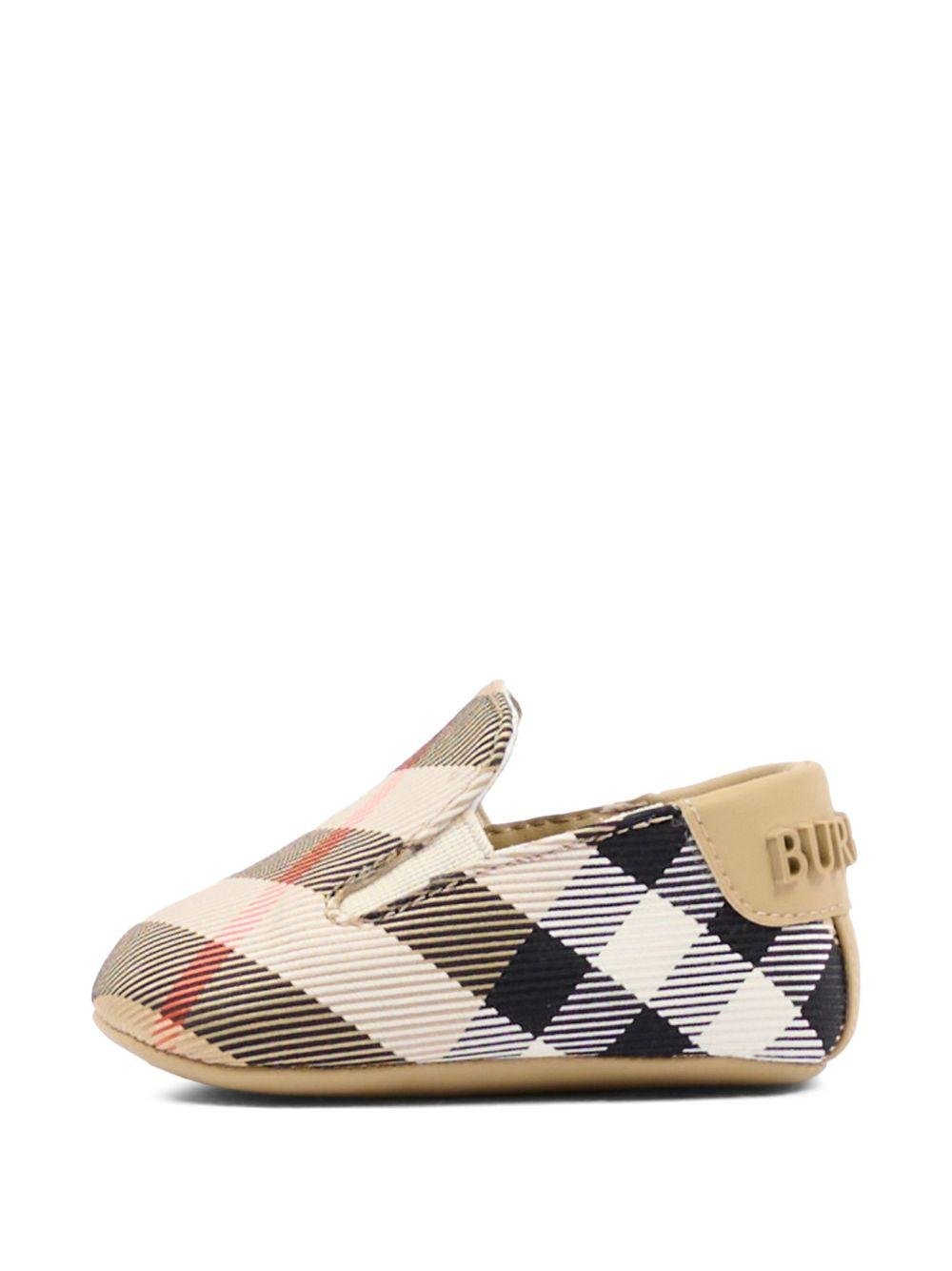 Scarpine per neonato Burberry Kids in check - Ninna Nanna