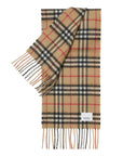 Sciarpa unisex Burberry Kids in check - Ninna Nanna