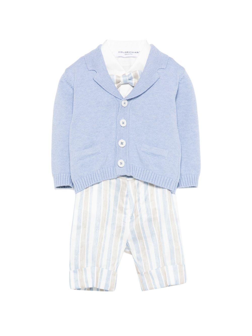 Set completo per neonato Colorichiari 4 pezzi - Ninna Nanna