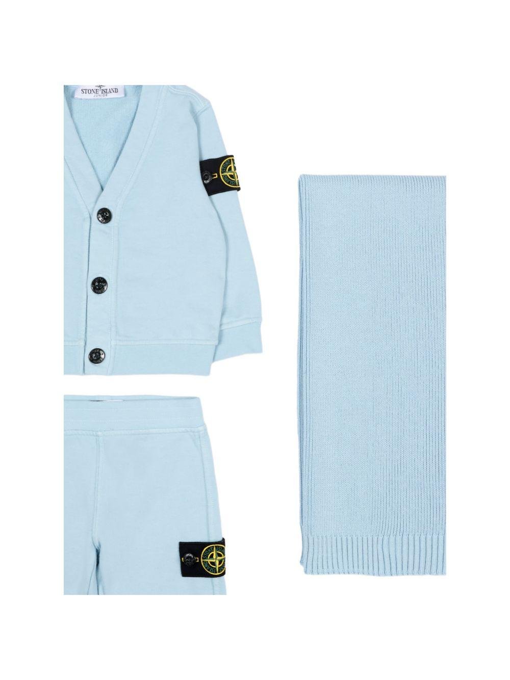 Set completo per neonato Stone Island Junior 3 pezzi - Ninna Nanna