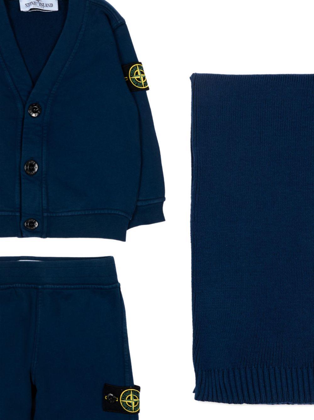 Set completo per neonato Stone Island Junior 3 pezzi - Ninna Nanna