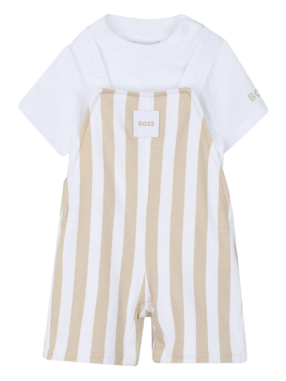 Set per neonato Boss Kids con salopette - Ninna Nanna