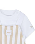 Set per neonato Boss Kids con salopette - Ninna Nanna