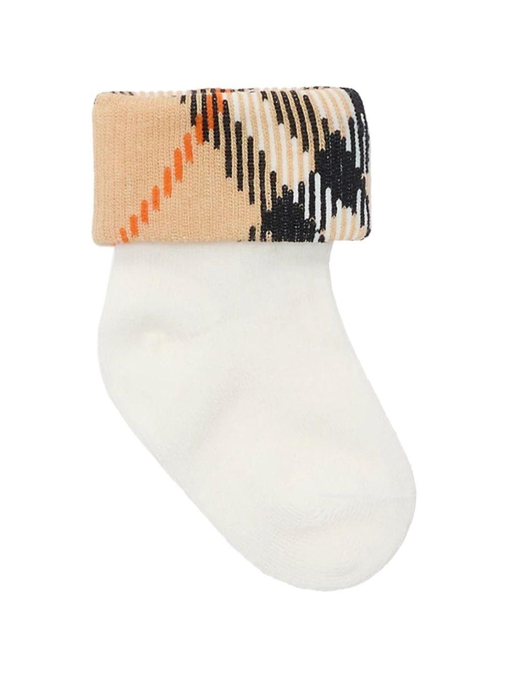Set per neonato Burberry Kids 2 calzini - Ninna Nanna