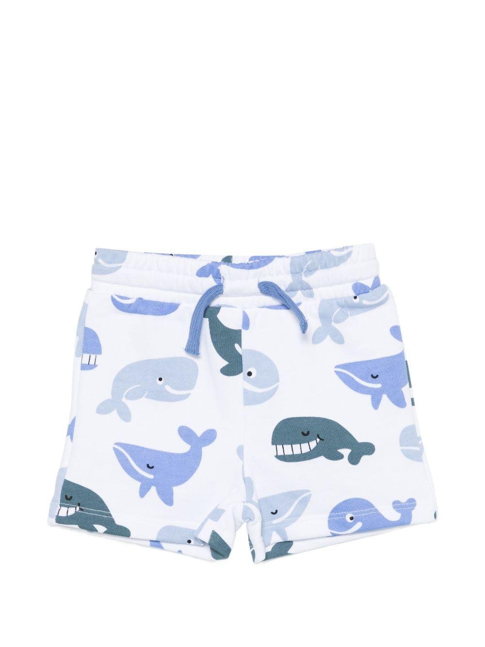 Short per neonato Stella McCartney Kids con stampa - Ninna Nanna