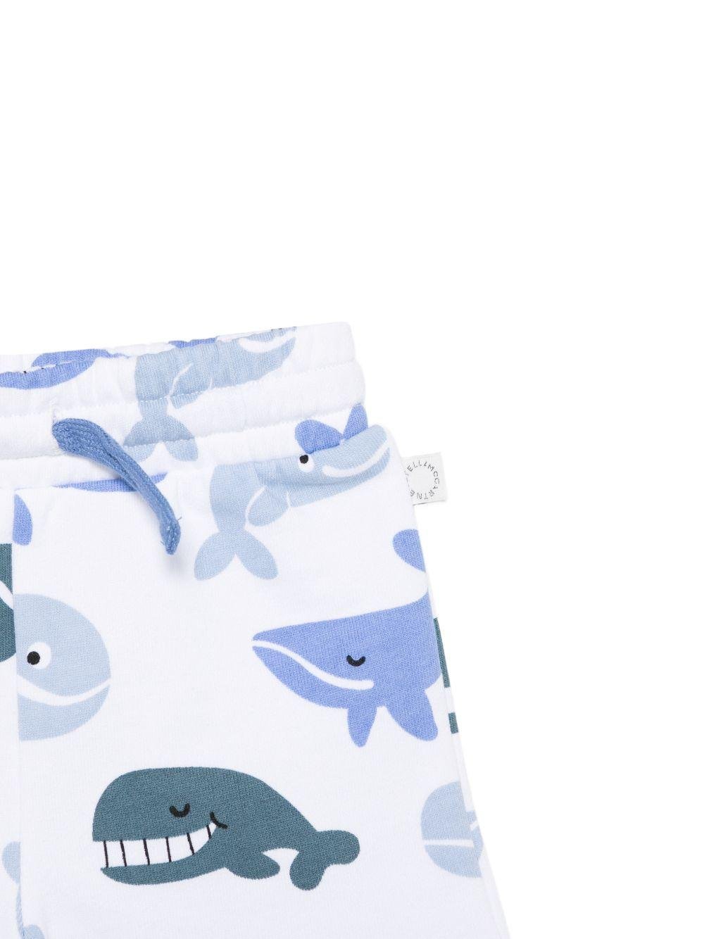 Short per neonato Stella McCartney Kids con stampa - Ninna Nanna