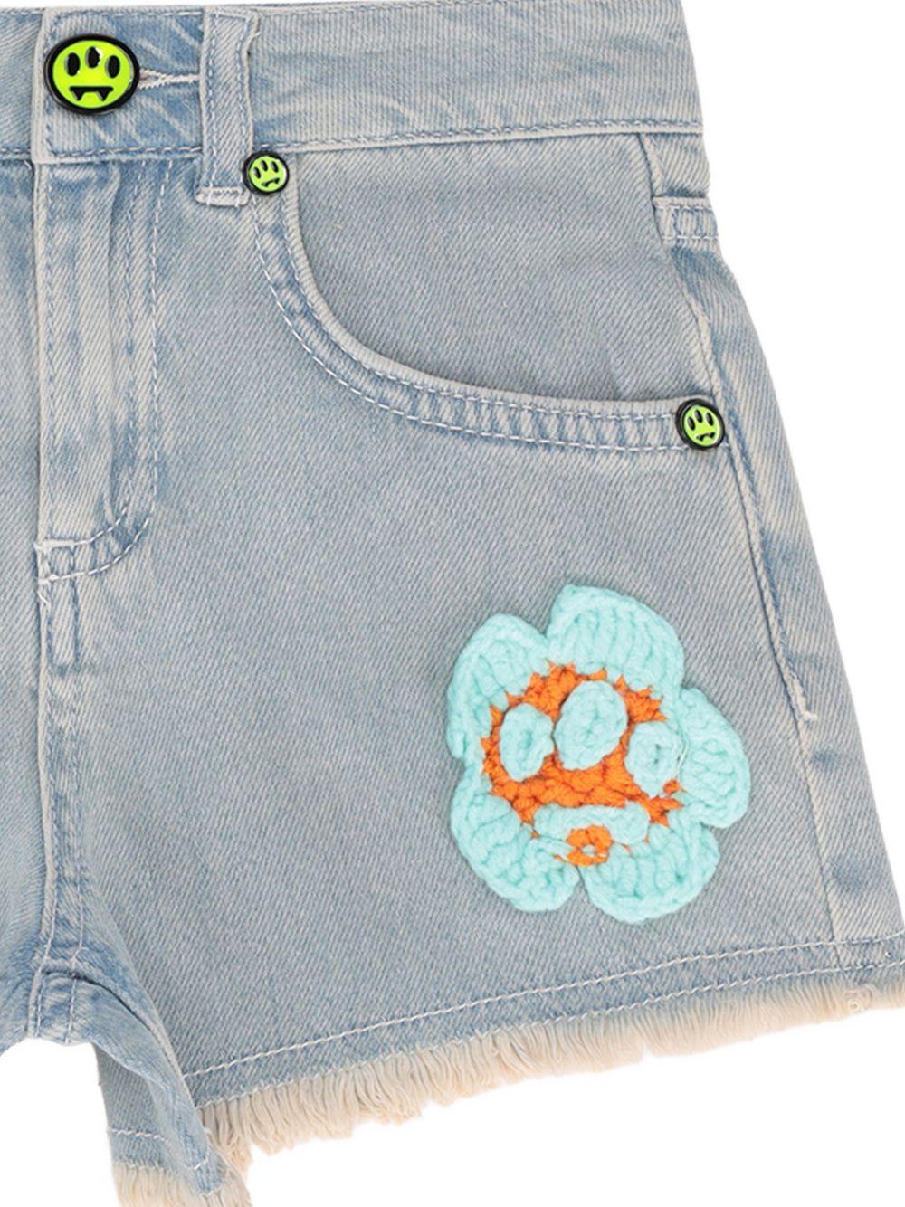 Shorts per bambina Barrow kids in jeans - Ninna Nanna