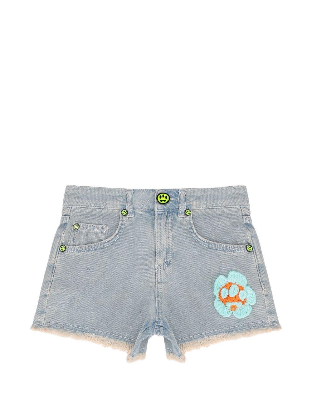 Shorts per bambina Barrow kids in jeans - Ninna Nanna