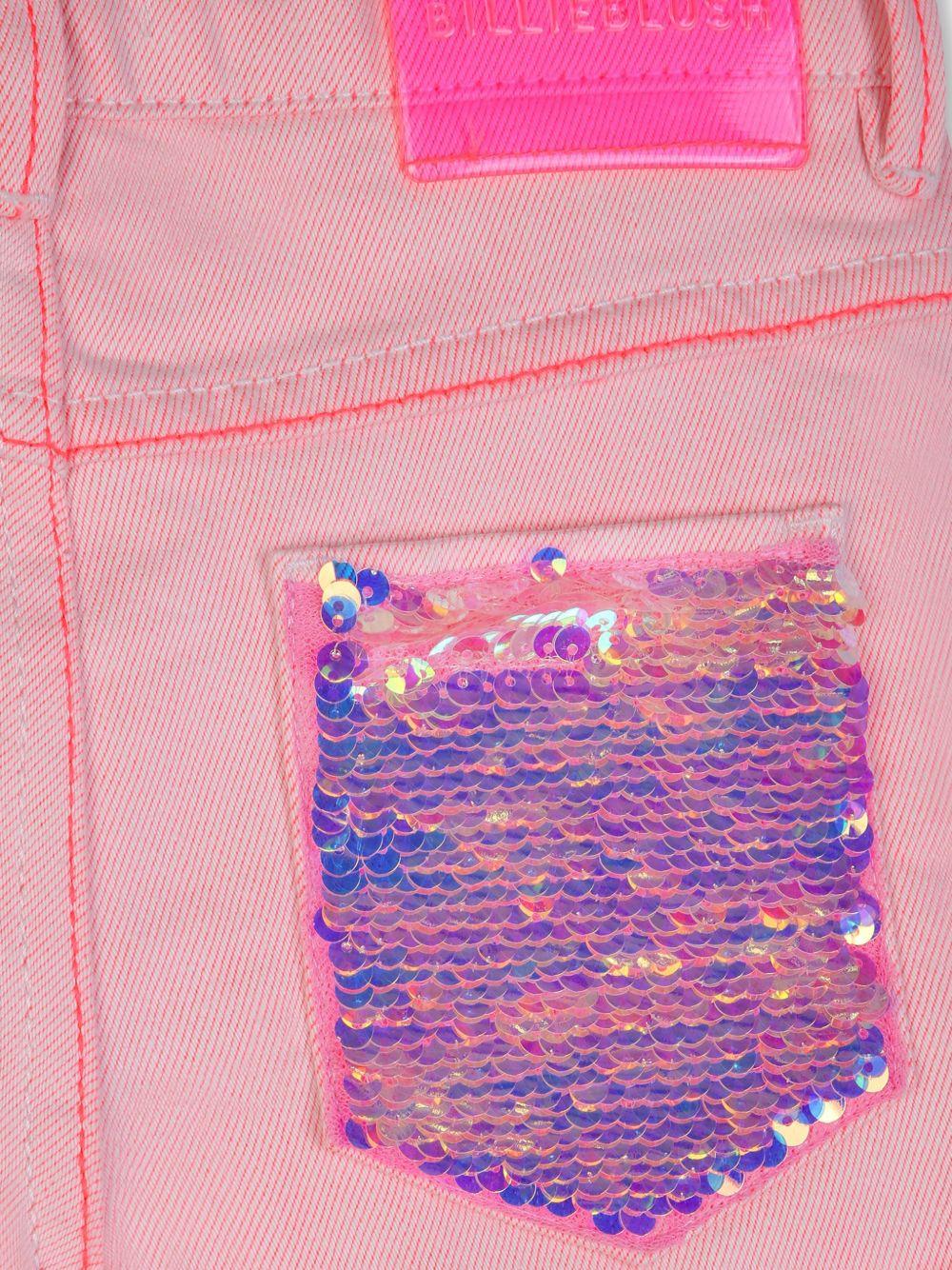 Shorts per bambina Billieblush in jeans - Ninna Nanna