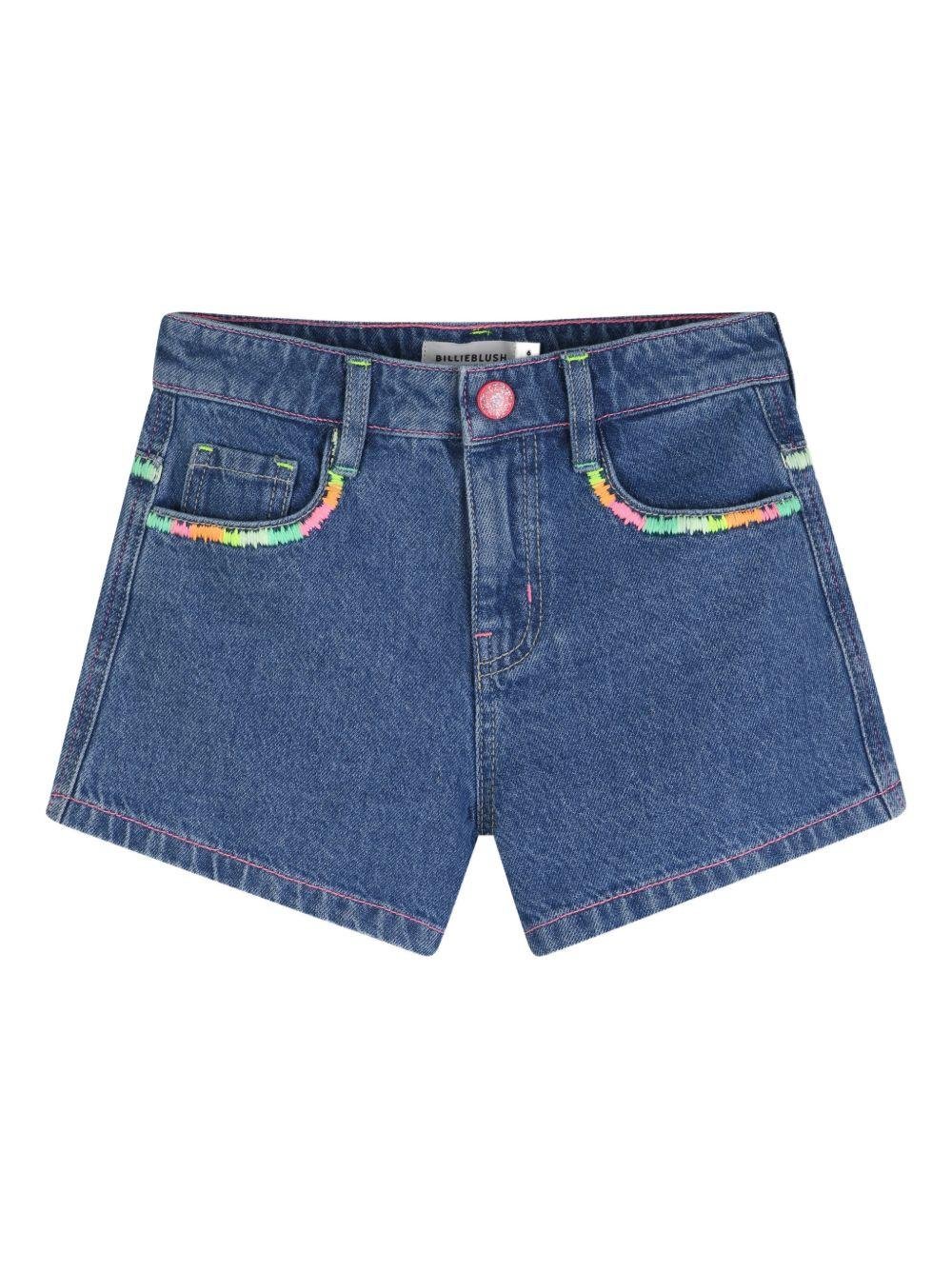 Shorts per bambina Billieblush in jeans - Ninna Nanna