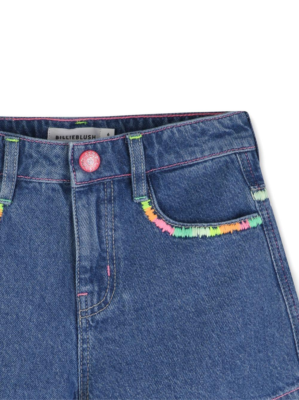 Shorts per bambina Billieblush in jeans - Ninna Nanna