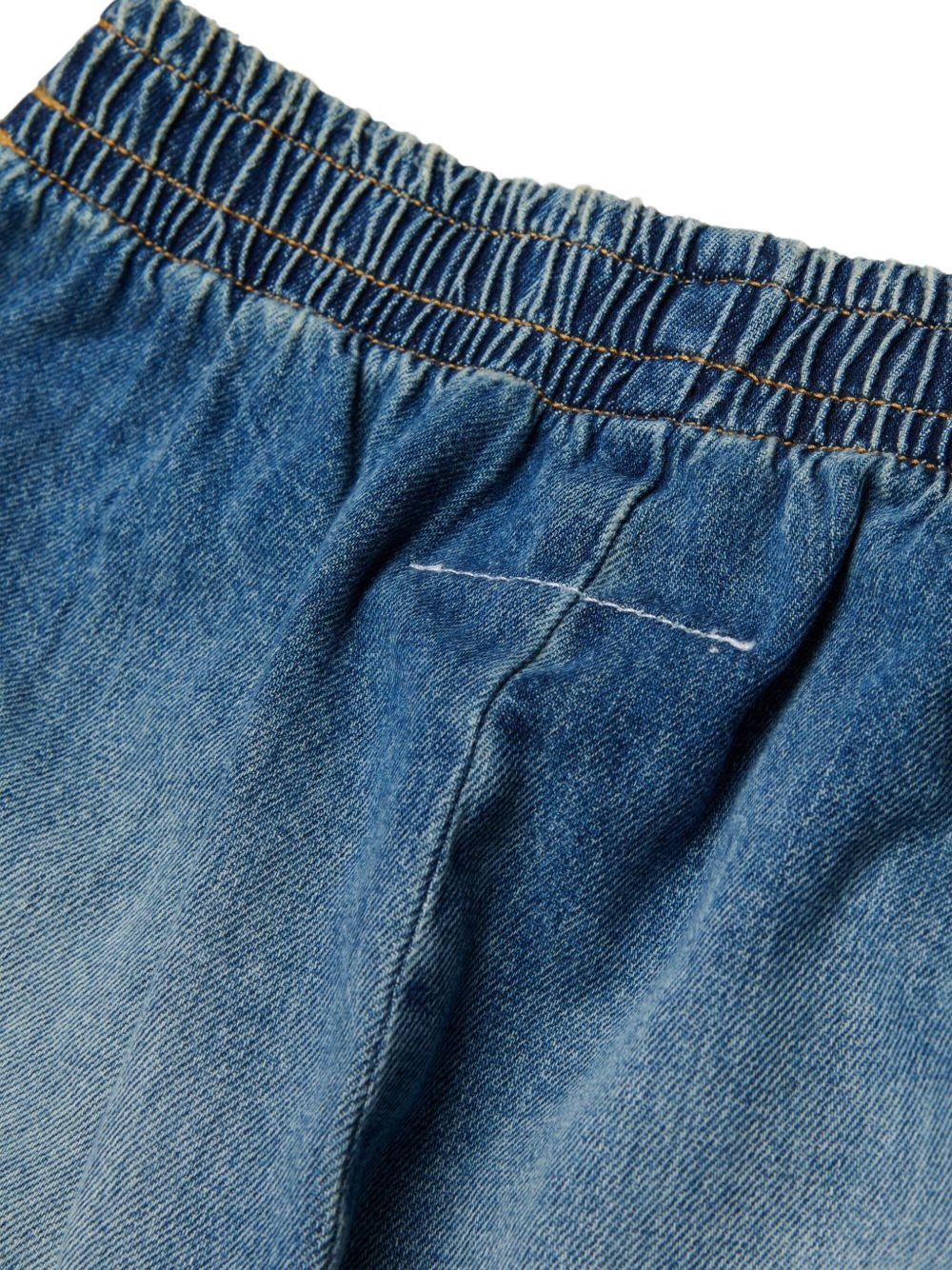 Shorts per bambina Maison Margiela Kids in jeans - Ninna Nanna