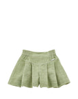 Shorts per bambina Monnalisa in velluto - Ninna Nanna