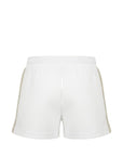 Shorts per bambina Palm Angels Kids con bande - Ninna Nanna