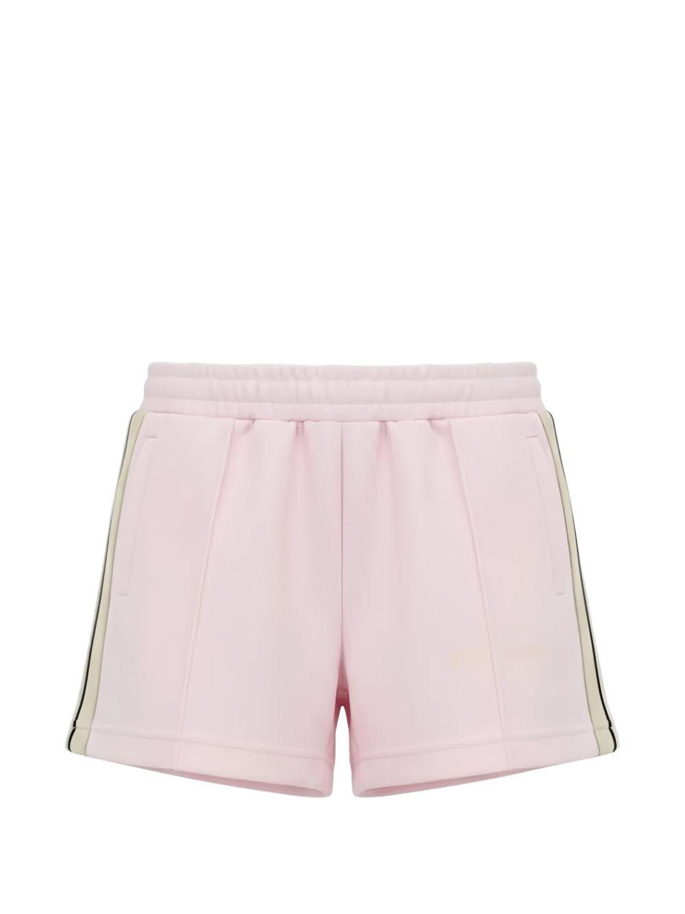 Shorts per bambina Palm Angels Kids con bande - Ninna Nanna
