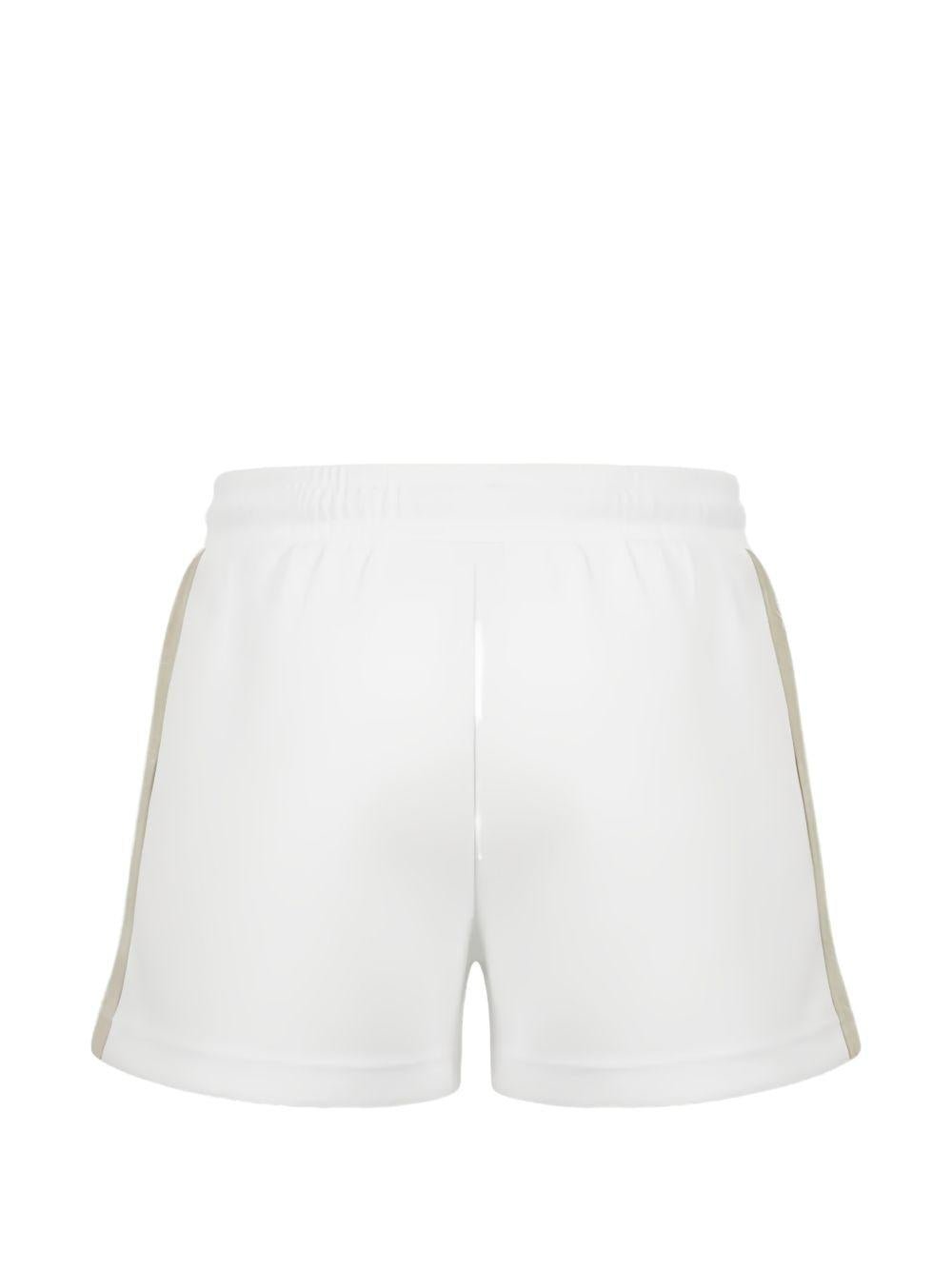 Shorts per bambina Palm Angels Kids con bande - Ninna Nanna