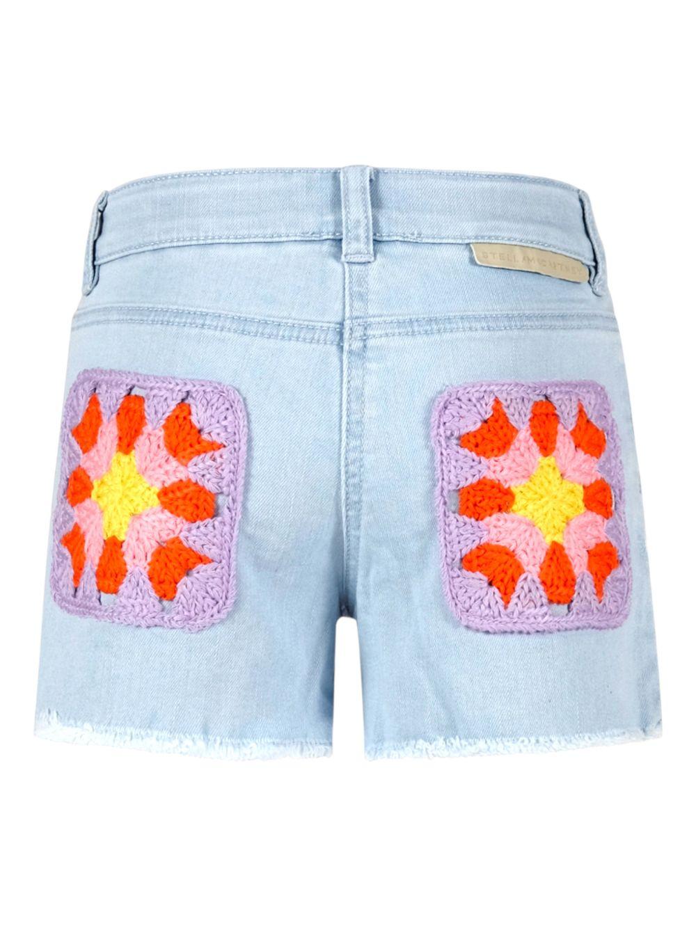 Shorts per bambina Stella McCartney Kids di jeans - Ninna Nanna