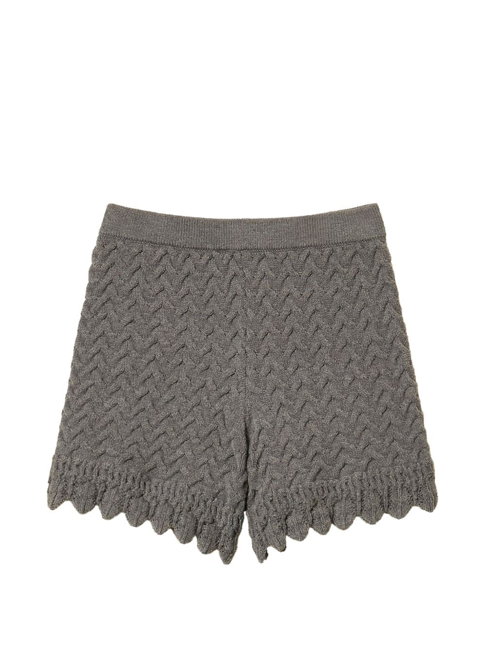 Shorts per bambina Twinset Kids in maglia - Ninna Nanna