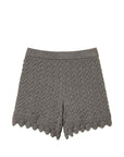 Shorts per bambina Twinset Kids in maglia - Ninna Nanna