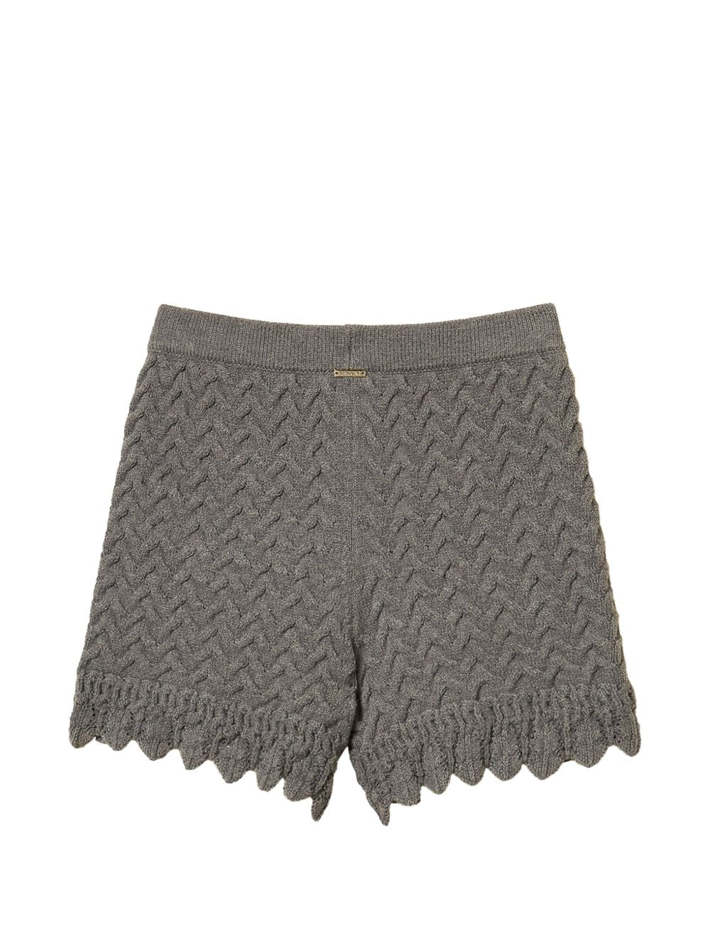 Shorts per bambina Twinset Kids in maglia - Ninna Nanna