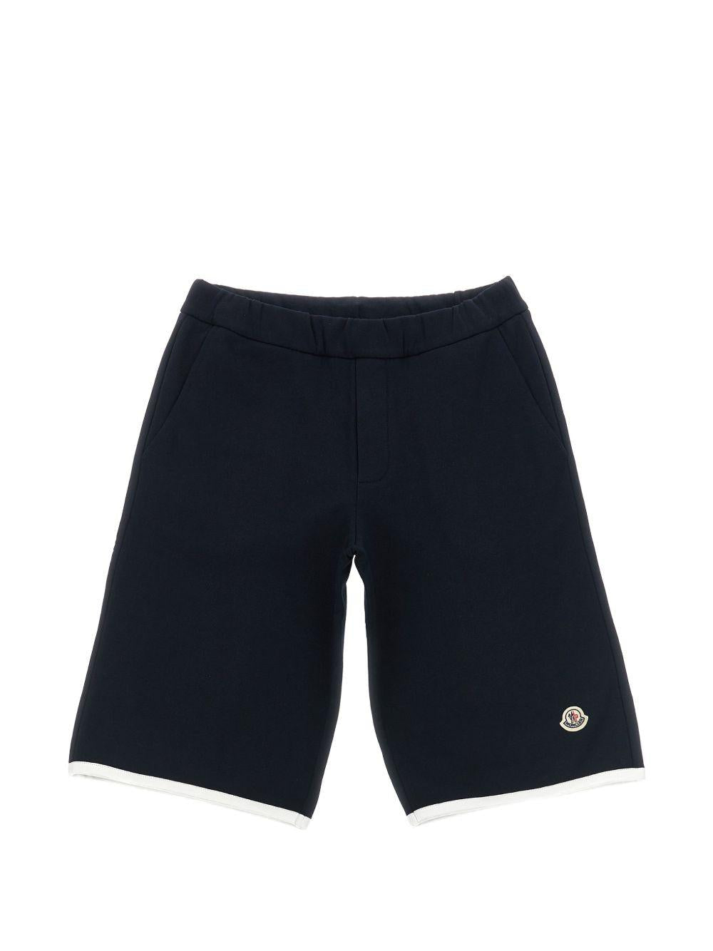 Shorts per bambino Moncler Enfant con logo - Ninna Nanna