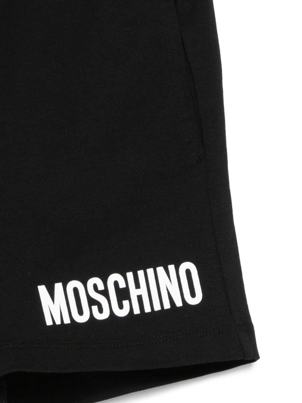 Shorts per bambino Moschino Kids con logo - Ninna Nanna