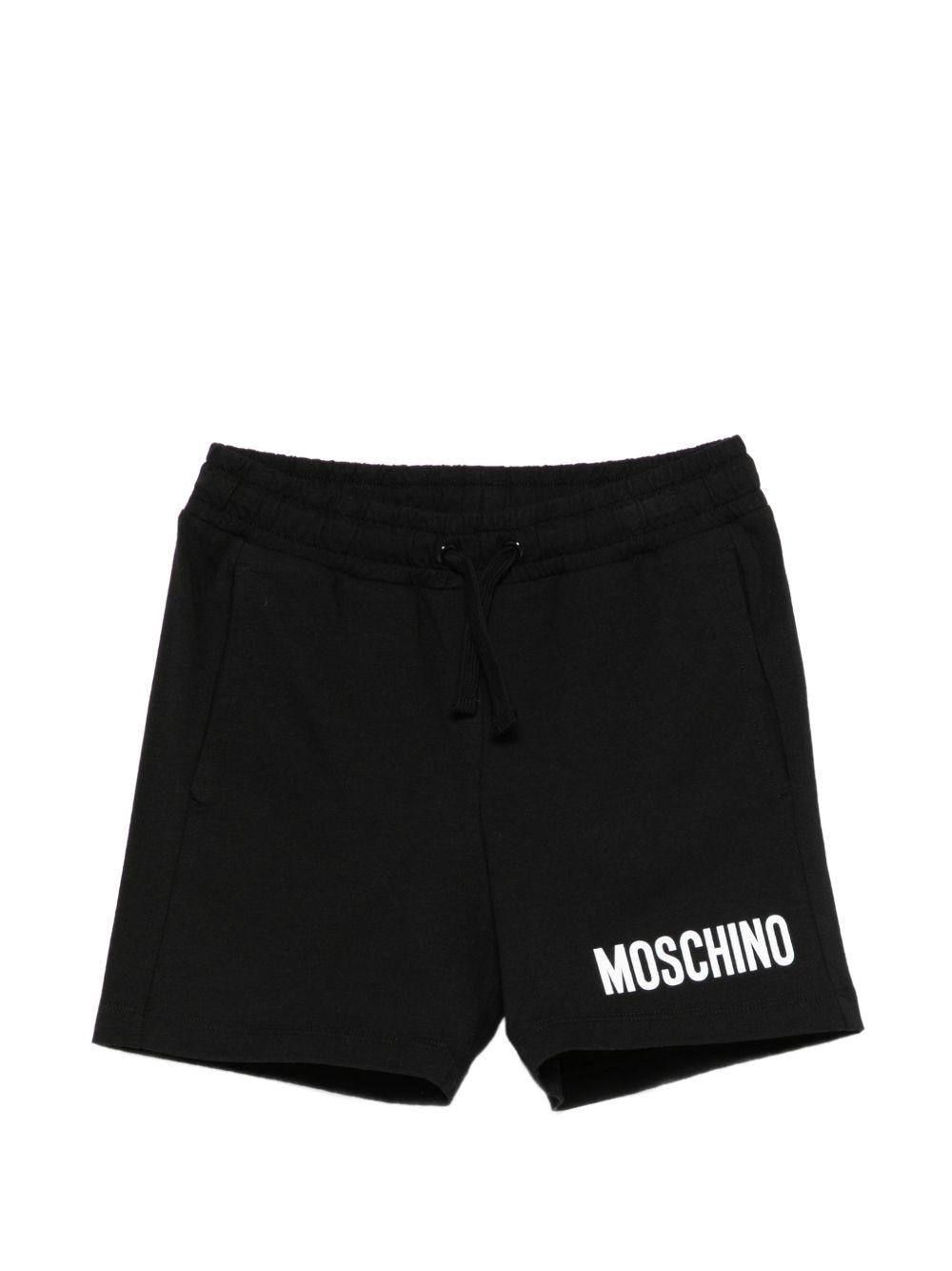 Shorts per bambino Moschino Kids con logo - Ninna Nanna