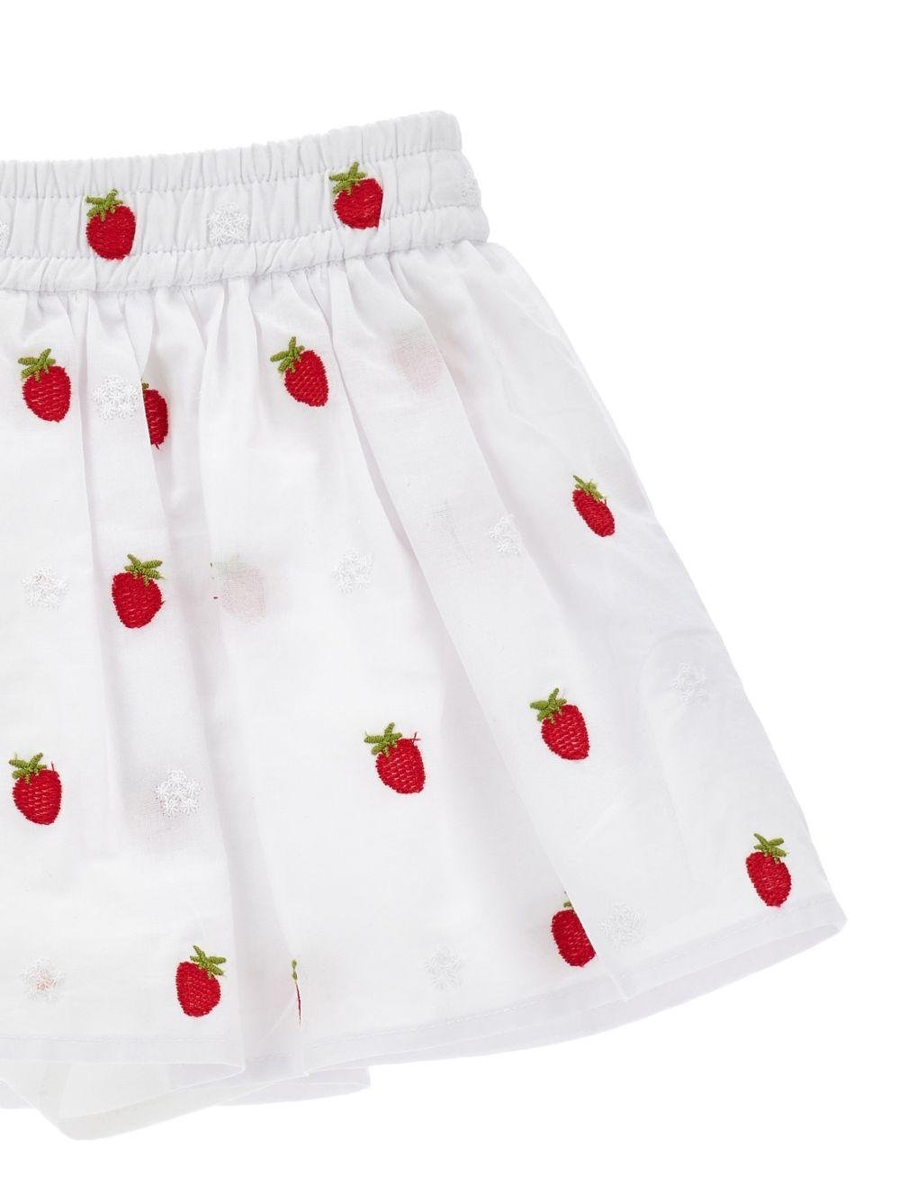 Shorts per neonata Monnalisa con fragole - Ninna Nanna