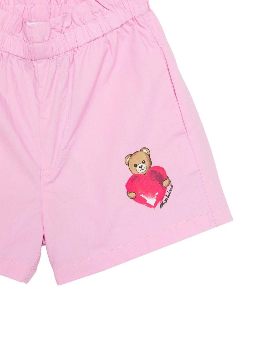 Shorts per neonata Moschino Kids con teddy - Ninna Nanna