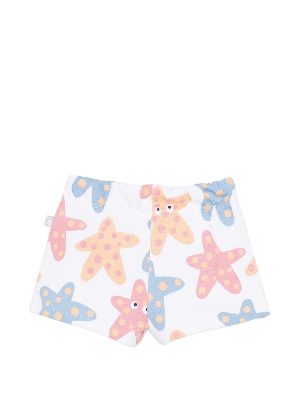 Shorts per neonata Stella McCartney Kids con stampa - Ninna Nanna
