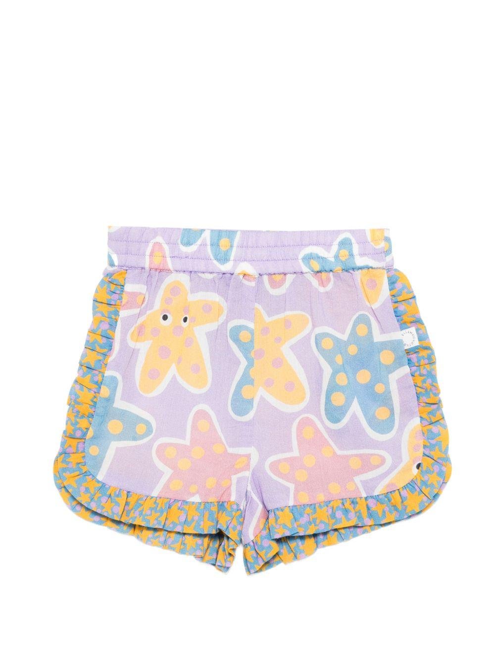 Shorts per neonata Stella McCartney Kids con stampa - Ninna Nanna