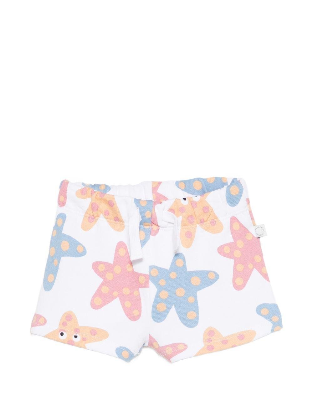 Shorts per neonata Stella McCartney Kids con stampa - Ninna Nanna