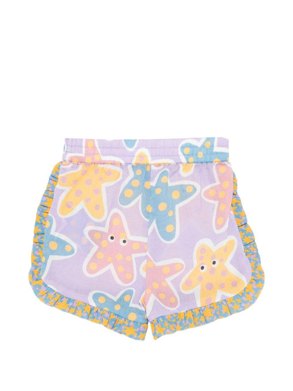 Shorts per neonata Stella McCartney Kids con stampa - Ninna Nanna