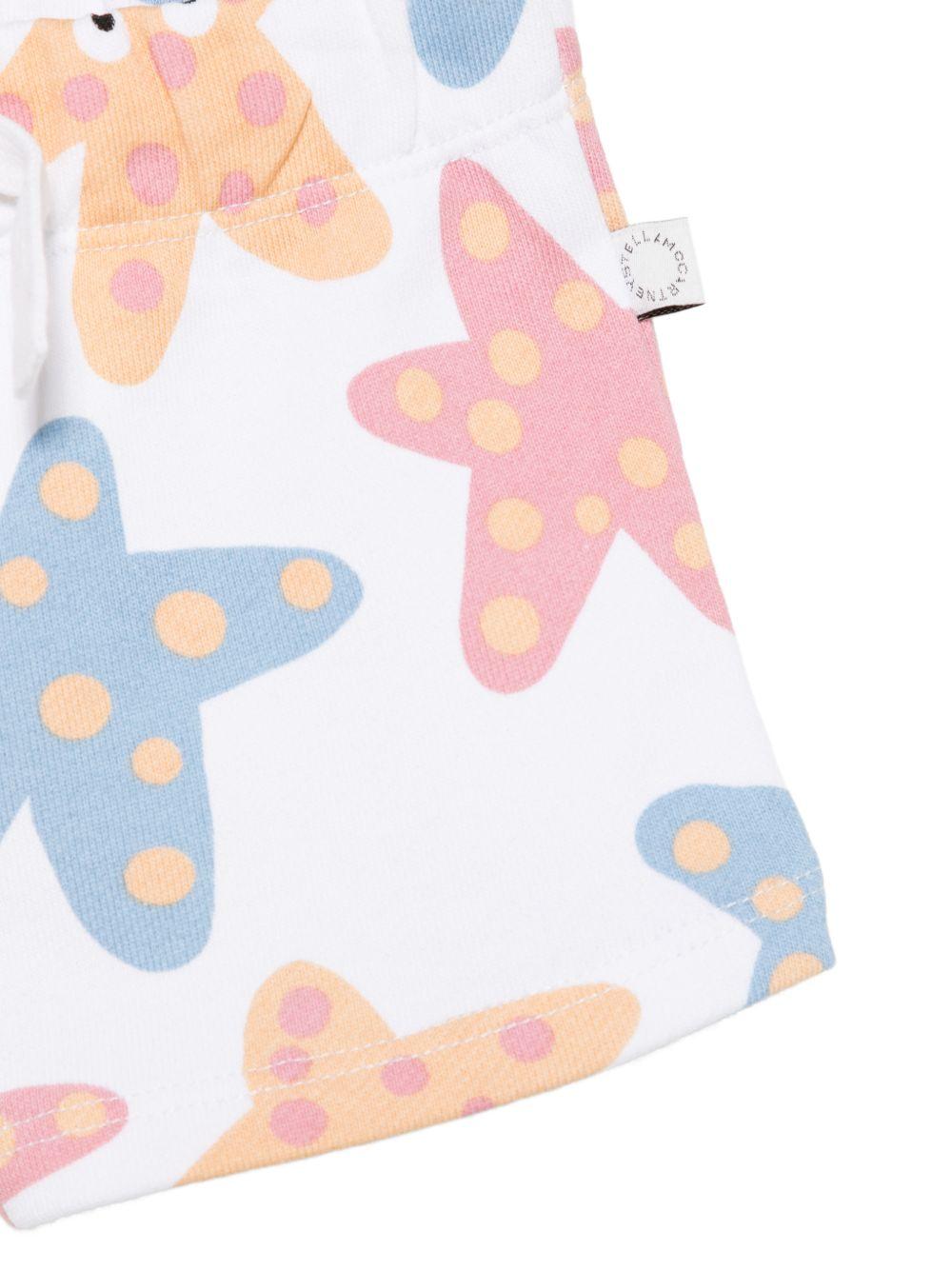 Shorts per neonata Stella McCartney Kids con stampa - Ninna Nanna