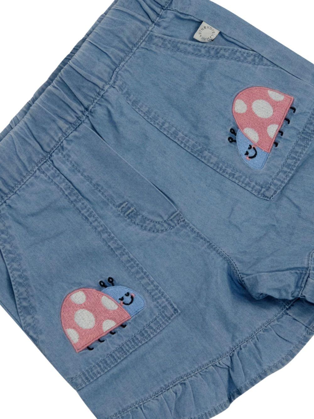 Shorts per neonata Stella McCartney Kids in denim - Ninna Nanna