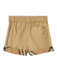 Shorts per neonato Burberry Kids con risvolto - Ninna Nanna