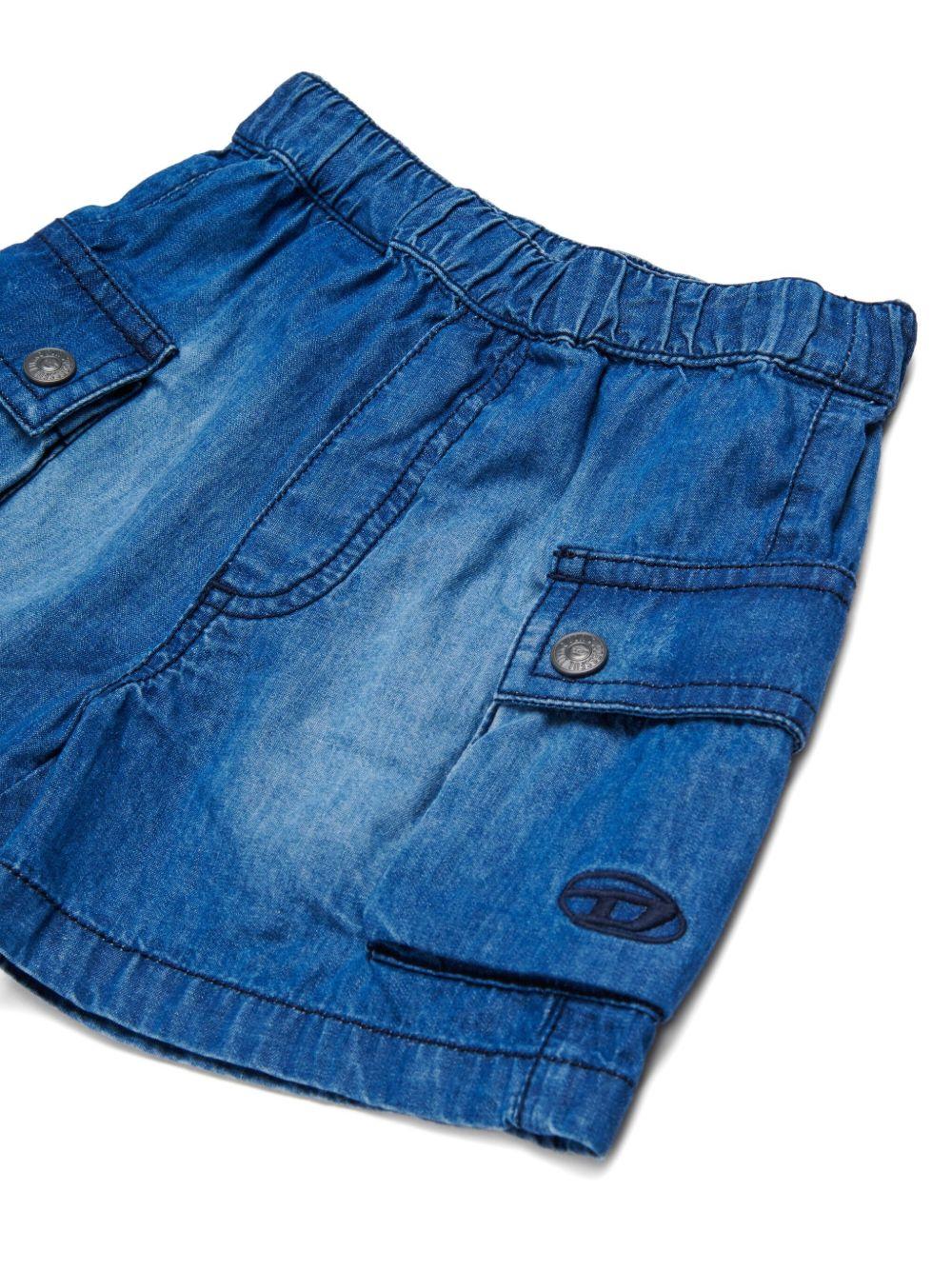 Shorts per neonato Diesel Kids di jeans - Ninna Nanna
