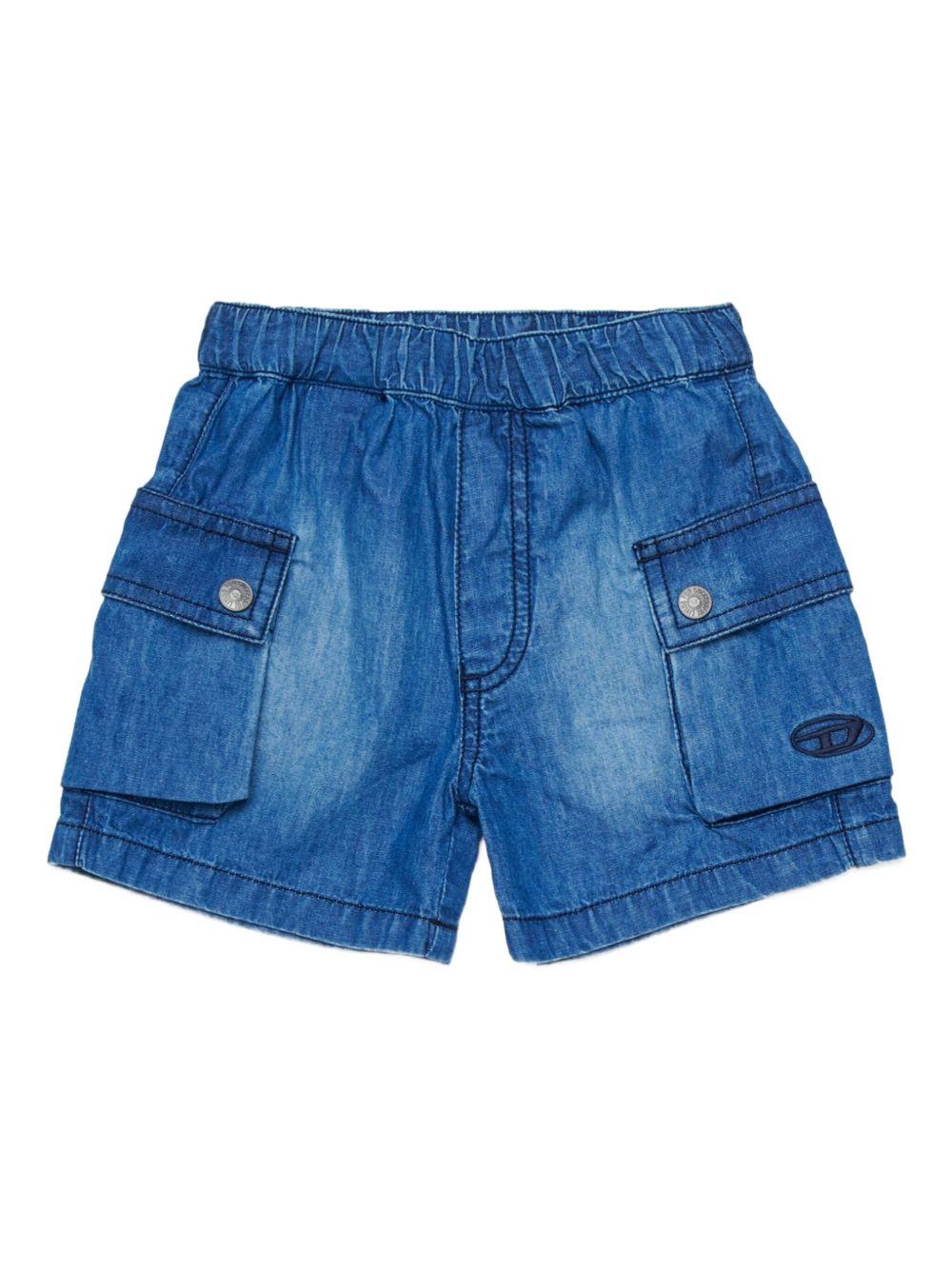 Shorts per neonato Diesel Kids di jeans - Ninna Nanna