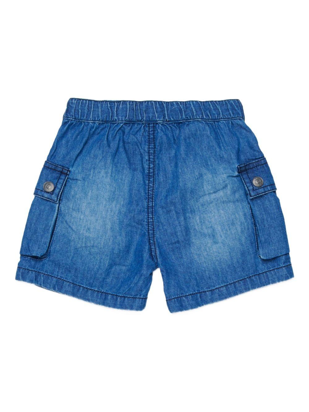 Shorts per neonato Diesel Kids di jeans - Ninna Nanna