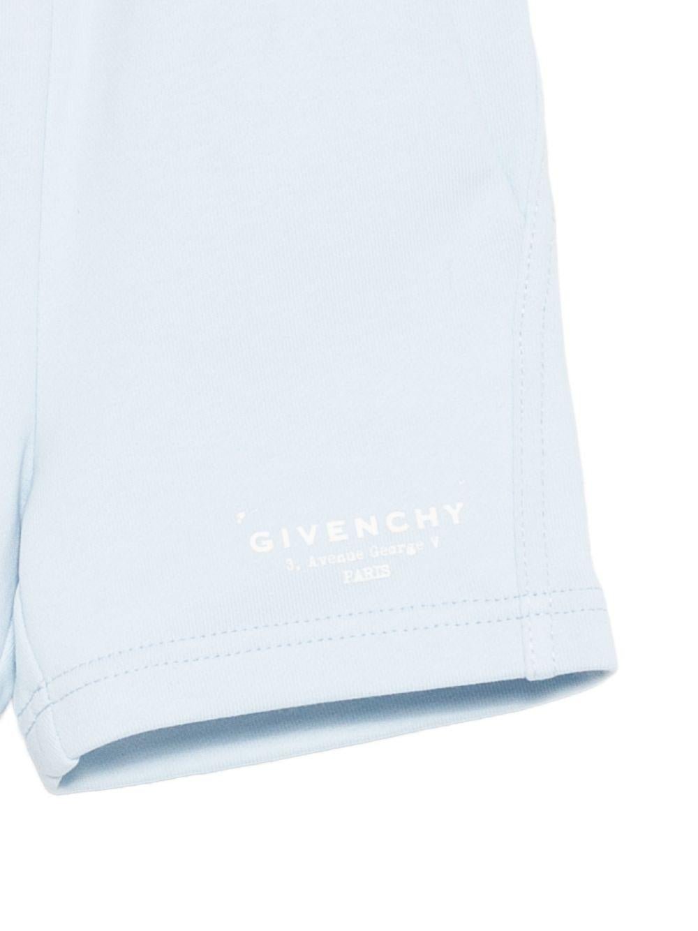 Shorts per neonato Givenchy Kids con logo - Ninna Nanna
