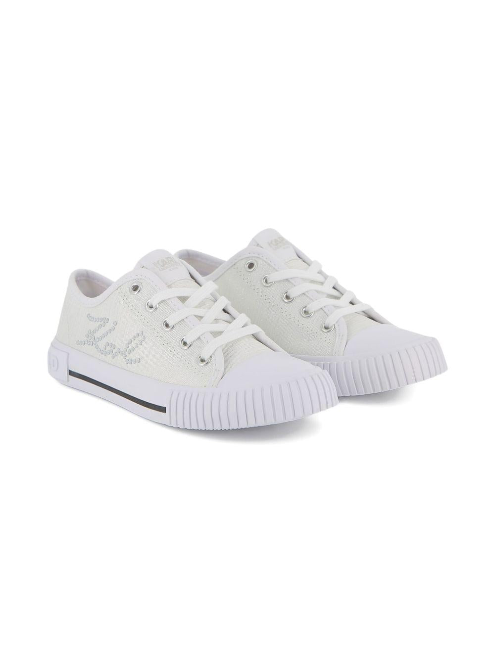 Sneakers per bambina Karl Lagerfeld Kids basse - Ninna Nanna