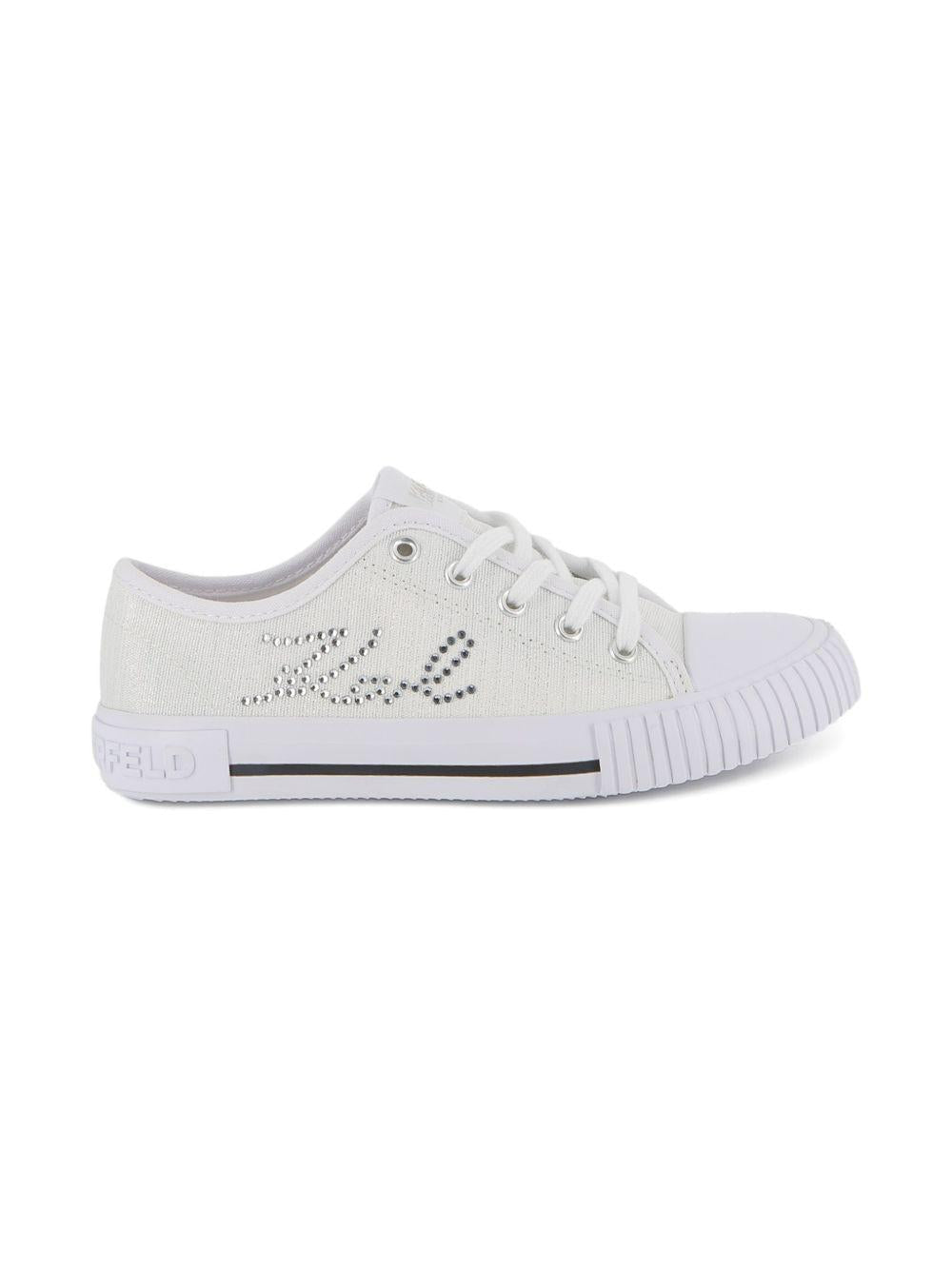 Sneakers per bambina Karl Lagerfeld Kids basse - Ninna Nanna