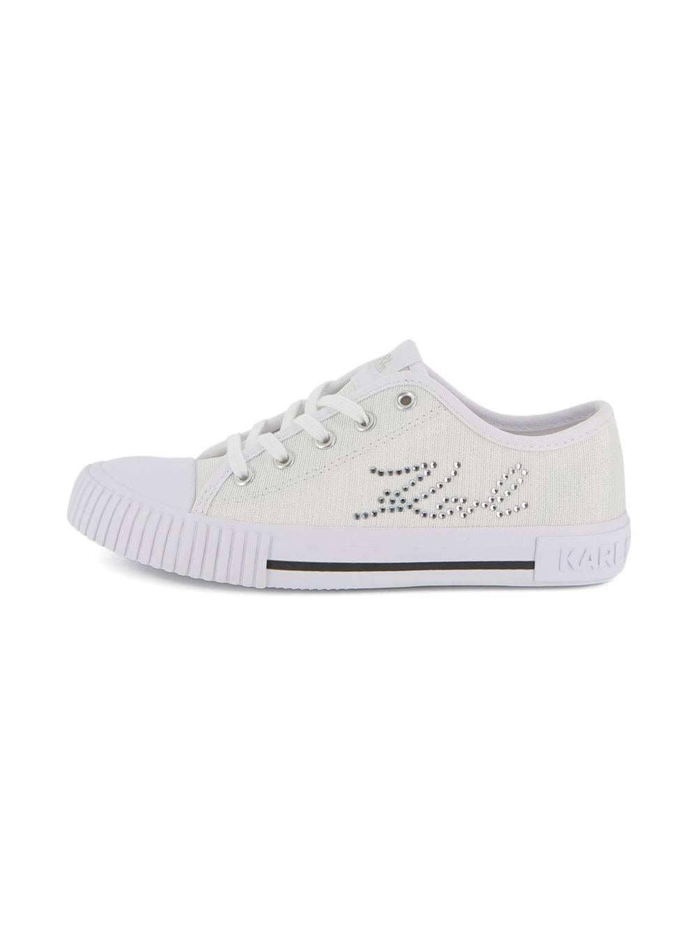 Sneakers per bambina Karl Lagerfeld Kids basse - Ninna Nanna