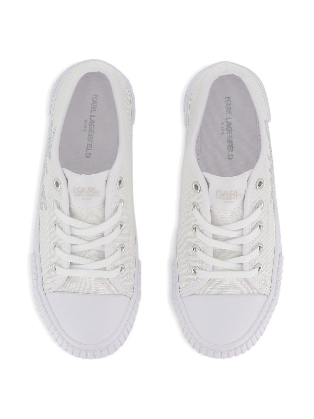 Sneakers per bambina Karl Lagerfeld Kids basse - Ninna Nanna