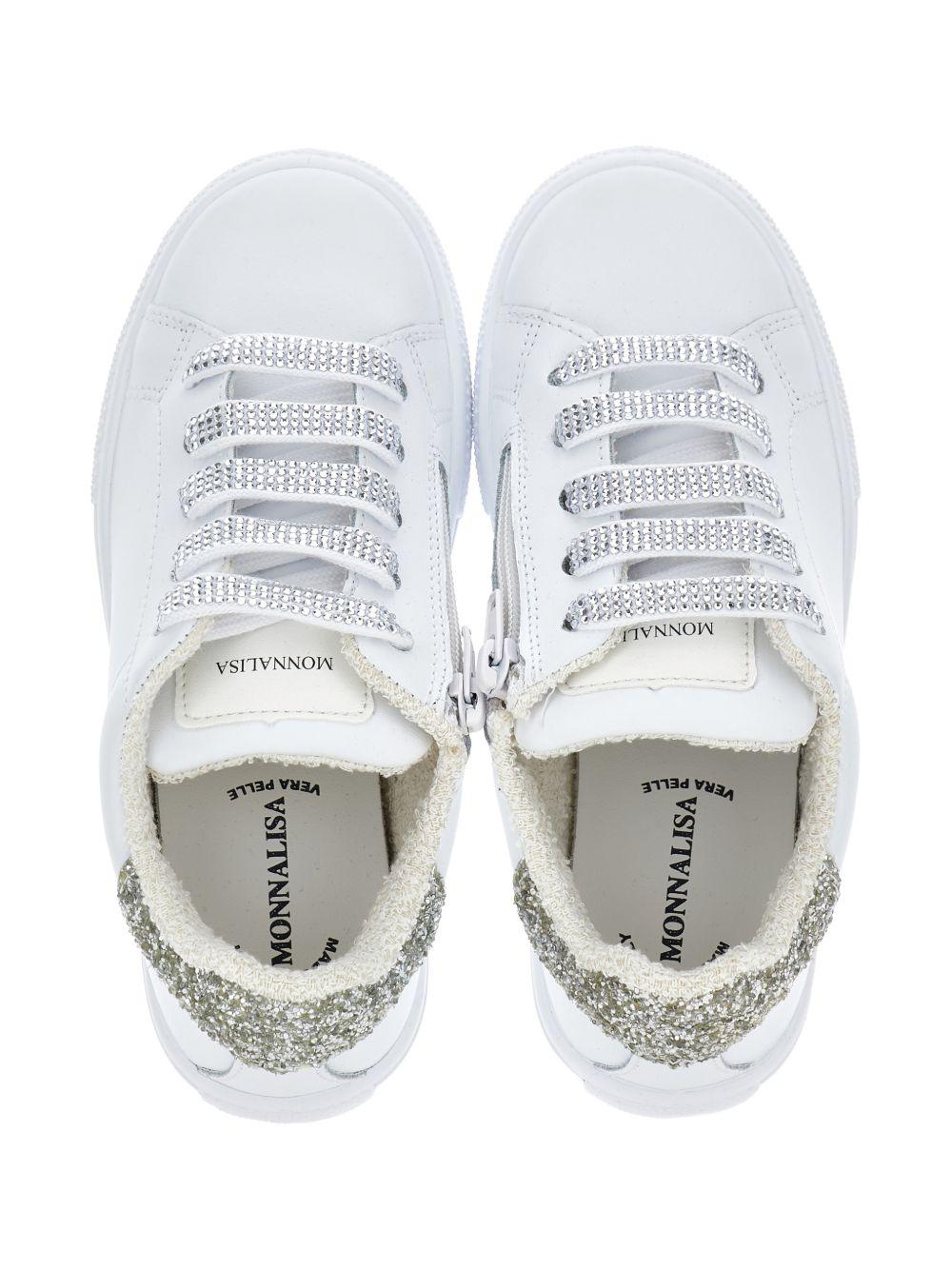 Sneakers per bambina Monnalisa glitter - Ninna Nanna