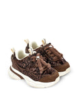 Sneakers per bambina Monnalisa Velour - Ninna Nanna