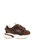 Sneakers per bambina Monnalisa Velour - Ninna Nanna