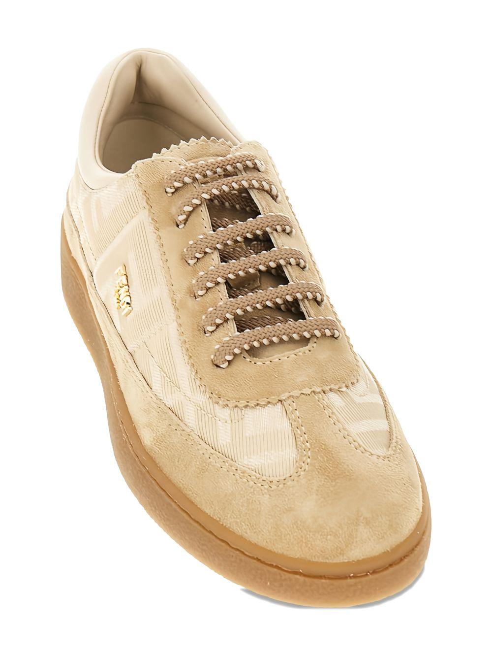 Sneakers unisex Fendi Kids in camoscio - Ninna Nanna