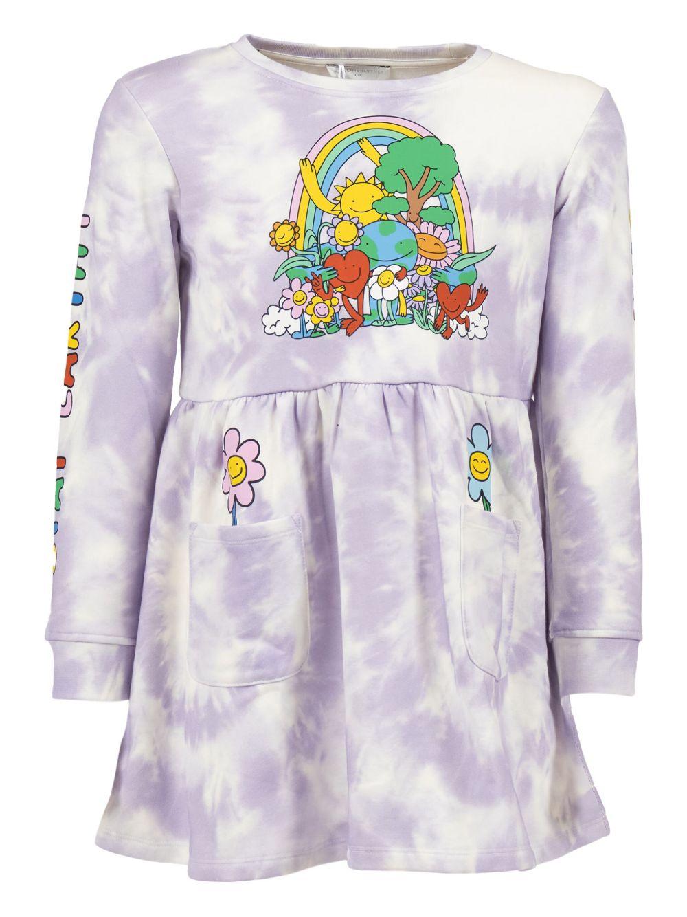 Stella McCartney Kids abito con stampa - Ninna Nanna