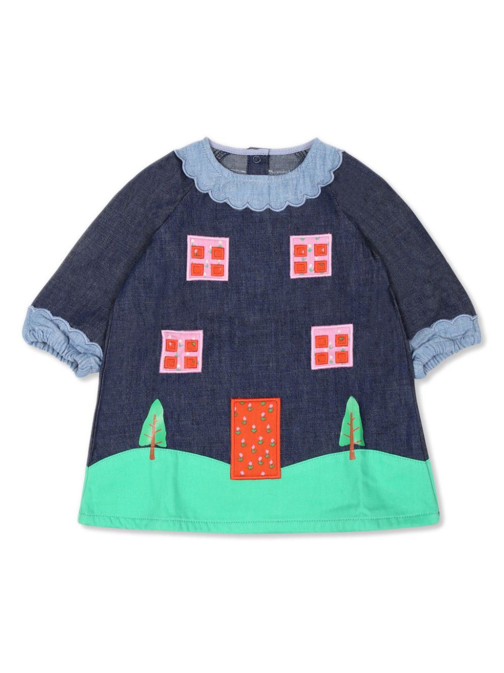 Stella Mccartney Kids abito in denim - Ninna Nanna